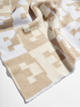 BaubleBar On Repeat Custom Blanket - Natural/Beige - 
    Custom, machine washable blanket
  
