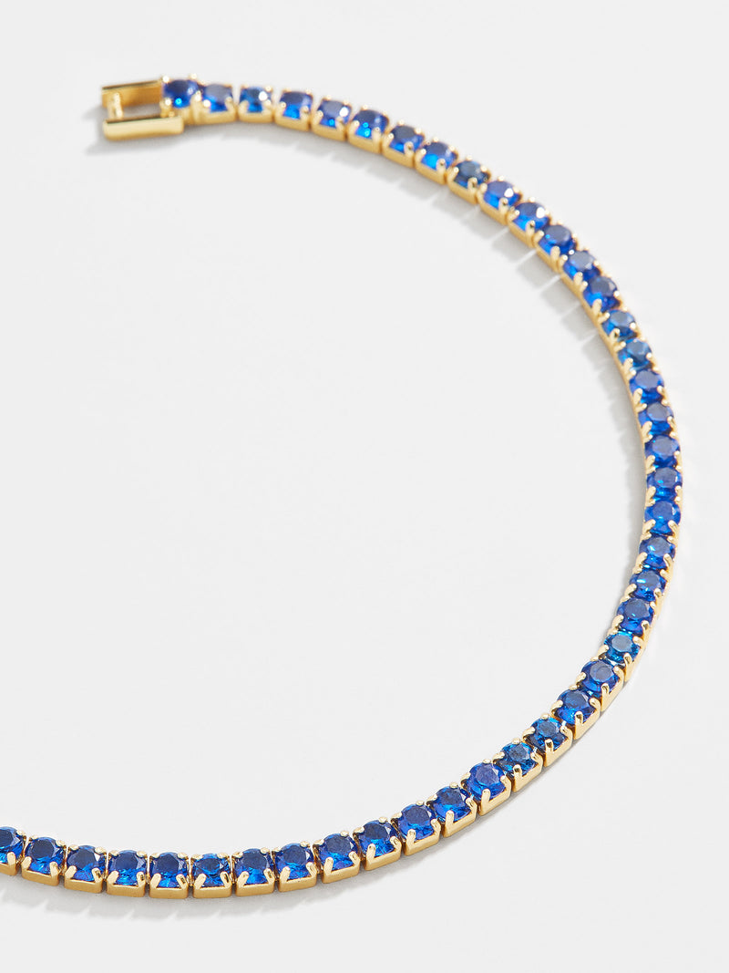 BaubleBar Bennett 18K Gold Tennis Bracelet - Sapphire - Get an extra 20% off sale styles. Discount applied in cart 