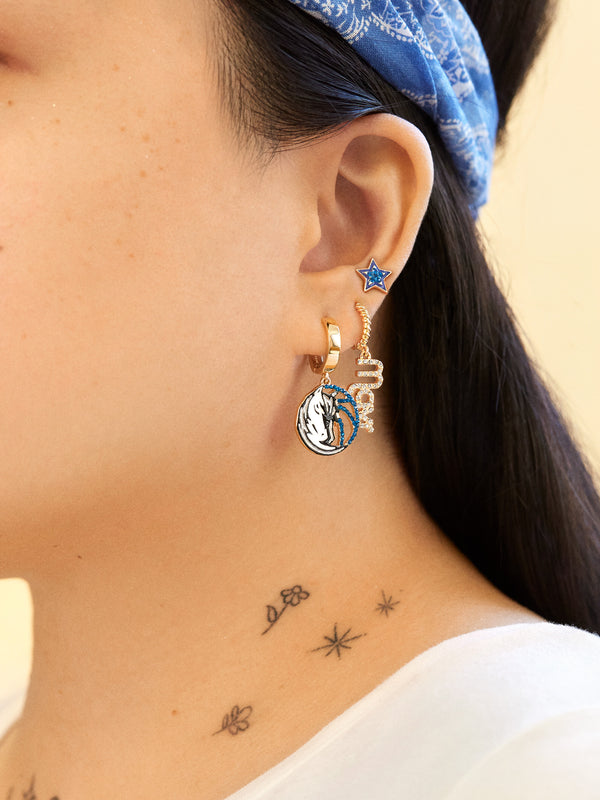 Dallas Mavericks Earring Set