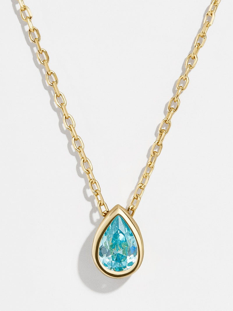 BaubleBar Aquamarine  - Cyber Monday Ends Tonight: Enjoy 30% Off​