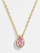 BaubleBar Rose - 
    18K Gold Plated Sterling Silver, Cubic Zirconia stone
  
