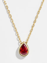 BaubleBar Ruby  - 
    18K Gold Plated Sterling Silver, Cubic Zirconia stone
  
