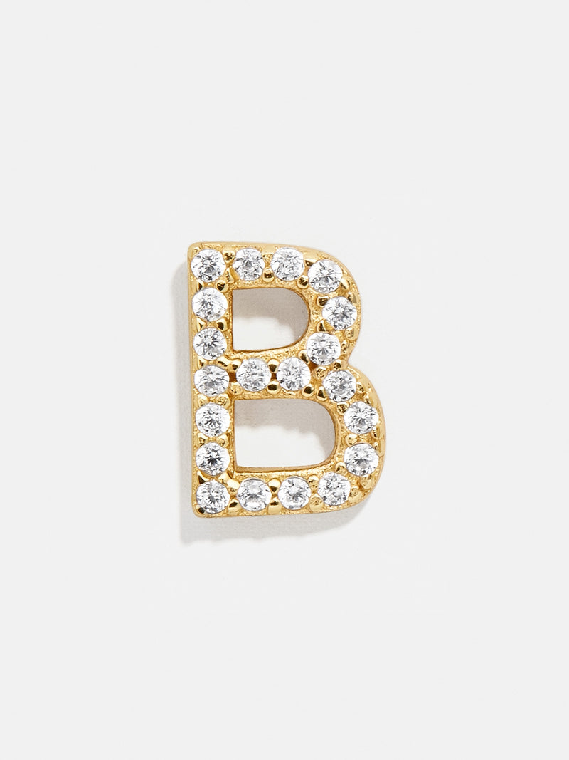 BaubleBar Gold / B - 
    18K Gold Plated Sterling Silver, Cubic Zirconia stones
  
