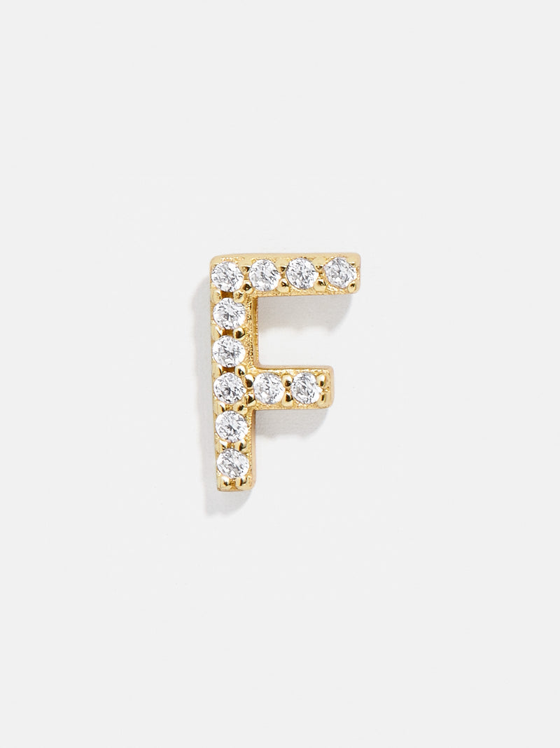 BaubleBar Gold / F - 
    18K Gold Plated Sterling Silver, Cubic Zirconia stones
  
