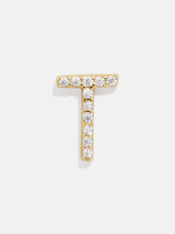 BaubleBar Gold / T - 
    18K Gold Plated Sterling Silver
  
