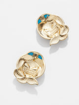 BaubleBar Laughing Jasmine Disney Earrings - Disney statement stud earrings