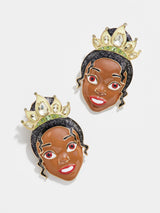 BaubleBar Tiana Disney Earrings - Gold - 
    Disney statement stud earrings
  
