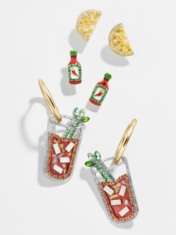 Drink Earring Set - Bloody Mary Set