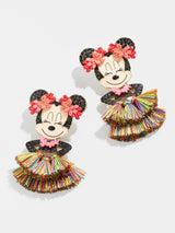 BaubleBar Minnie Mouse Disney Hula Earrings - Disney statement earrings