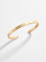 BaubleBar Amiyah Cuff Bracelet - Gold and crystal cuff bracelet