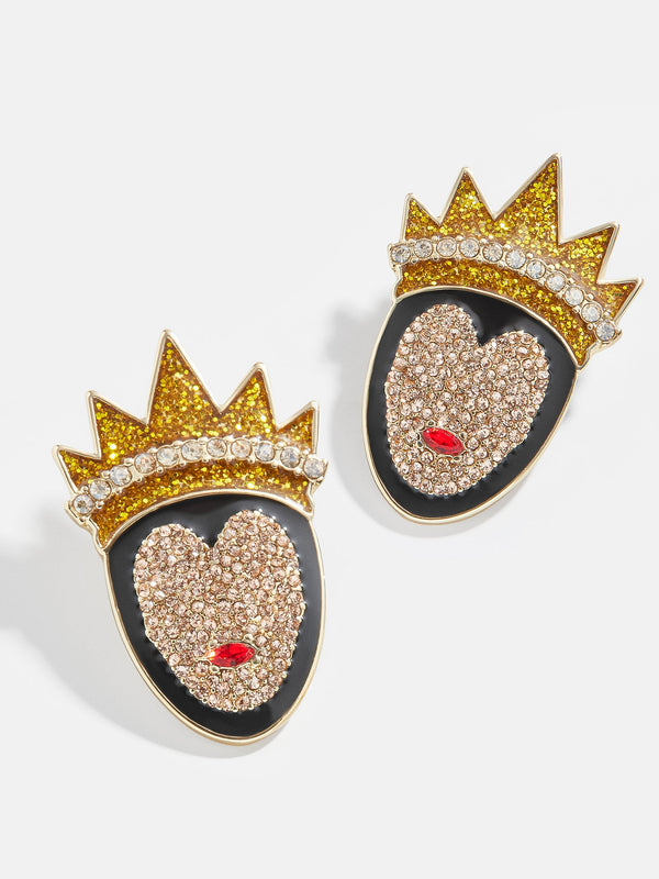 The Evil Queen disney Earrings - Gold