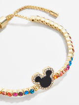 BaubleBar Mickey Mouse Disney Tennis Bracelet - Disney pull-tie bracelet