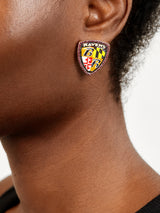 BaubleBar Baltimore Ravens NFL Statement Stud Earrings - Baltimore Ravens - NFL earrings