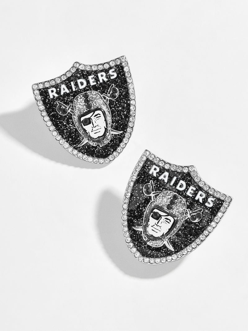 BaubleBar Las Vegas Raiders NFL Statement Stud Earrings - Las Vegas Raiders - Cyber Monday Ends Tonight: Enjoy 30% Off​