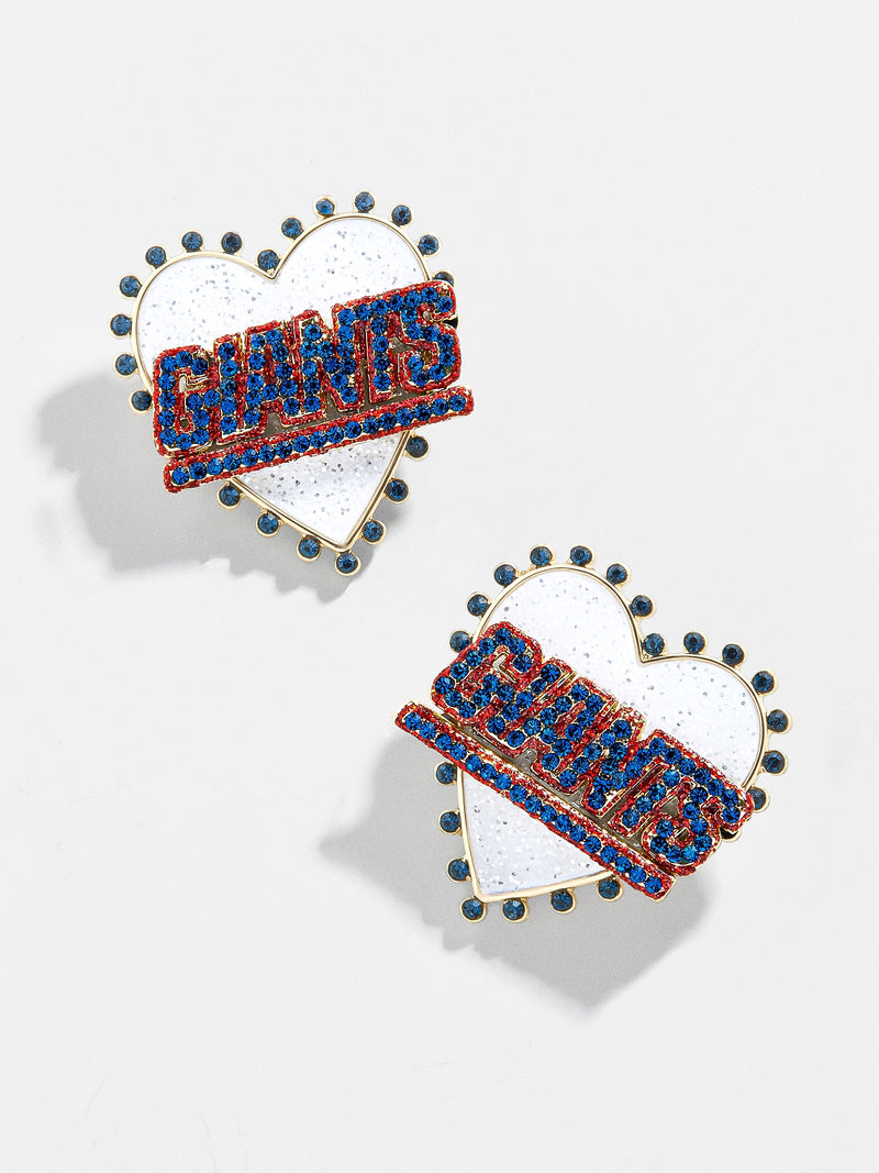 BaubleBar New York Giants NFL Statement Stud Earrings - New York Giants - NFL earrings