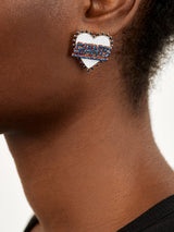 BaubleBar New York Giants NFL Statement Stud Earrings - New York Giants - 
    NFL earrings
  
