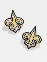 BaubleBar New Orleans Saints NFL Statement Studs - New Orleans Saints - NFL earrings