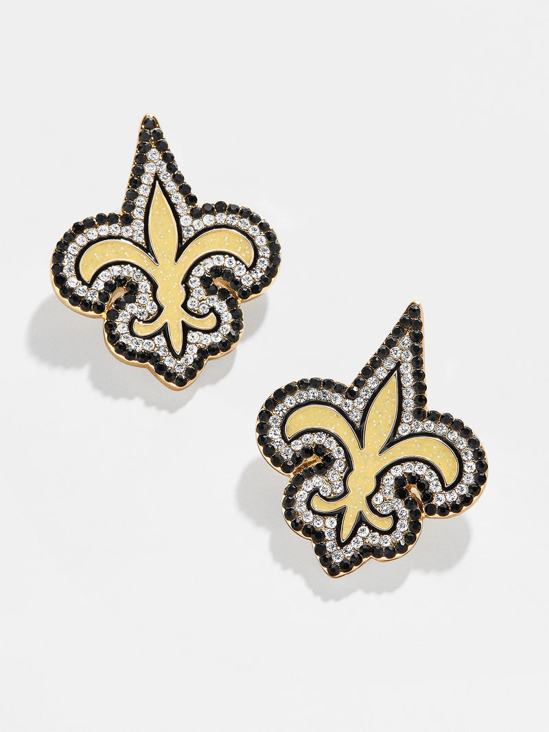 BaubleBar New Orleans Saints NFL Statement Studs - New Orleans Saints - NFL earrings