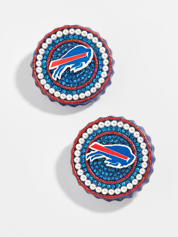 Buffalo Bills NFL Statement Stud Earrings - Buffalo Bills