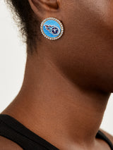 BaubleBar Tennessee Titans NFL Statement Stud Earrings - Tennessee Titans - NFL earrings