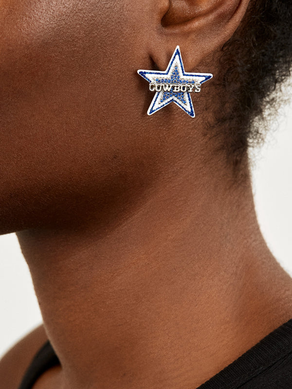 Dallas Cowboys NFL Statement Stud Earrings - Dallas Cowboys