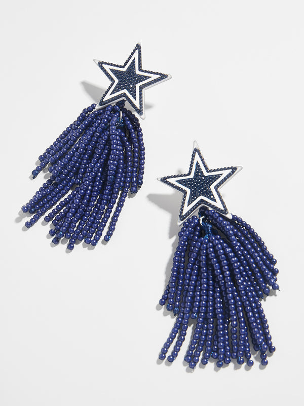 Dallas Cowboys NFL Tassel Earrings - Dallas Cowboys