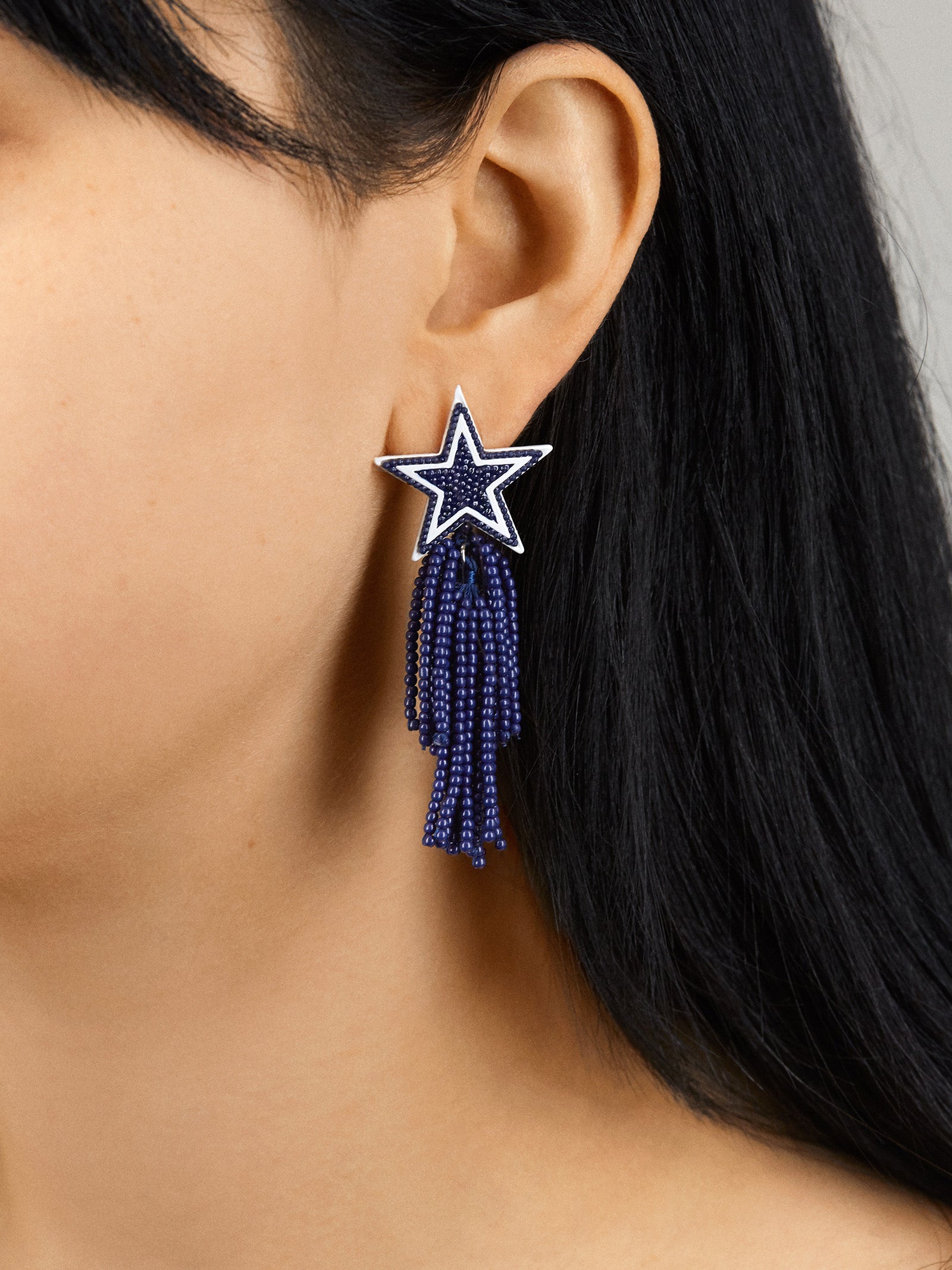 Dallas Cowboys NFL Tassel Earrings Dallas Cowboys NFL earrings