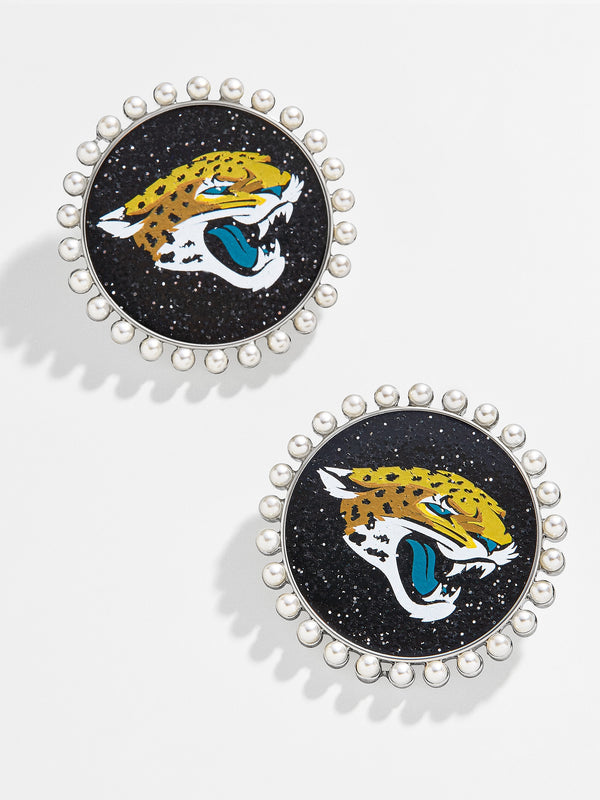 Jacksonville Jaguars NFL Statement Stud Earrings - Jacksonville Jaguars