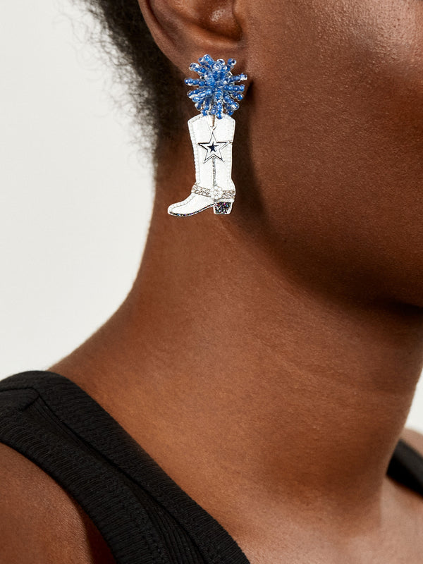 Dallas Cowboys NFL Boot Earrings