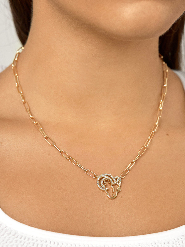 Los Angeles Rams NFL Gold Chain Necklace - Los Angeles Rams - Gold