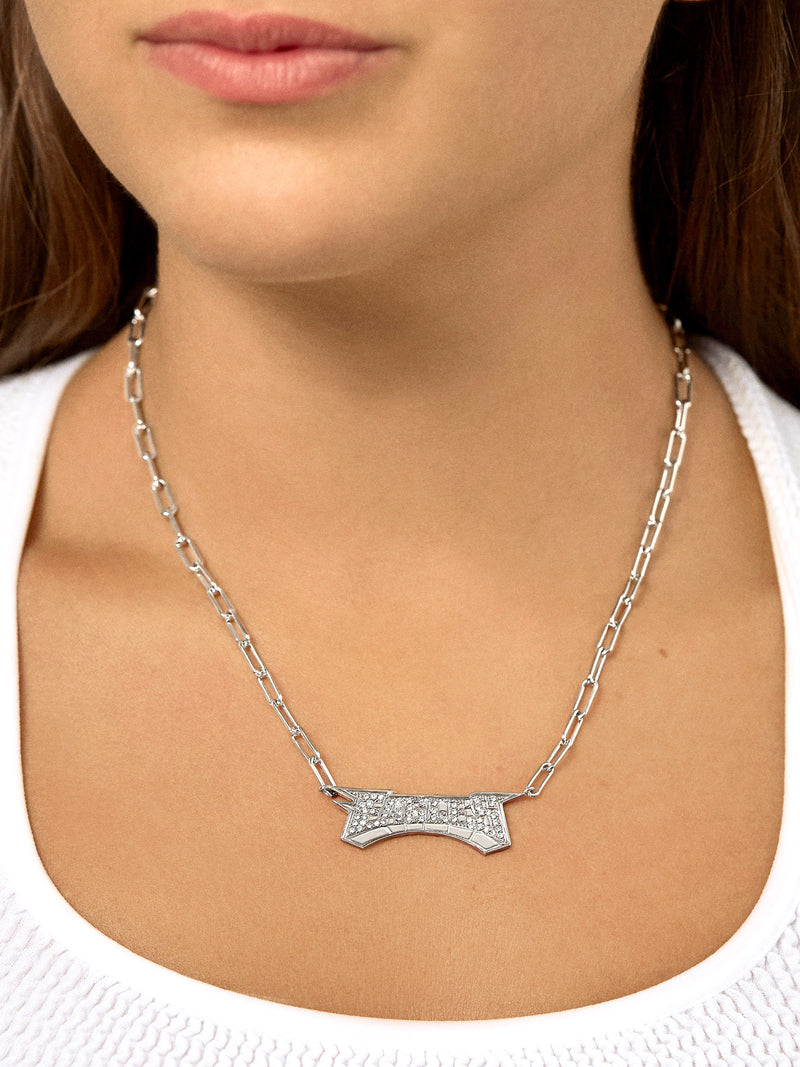 BaubleBar Philadelphia Eagles NFL Silver Chain Necklace - Get Gifting: Enjoy 20% Off​