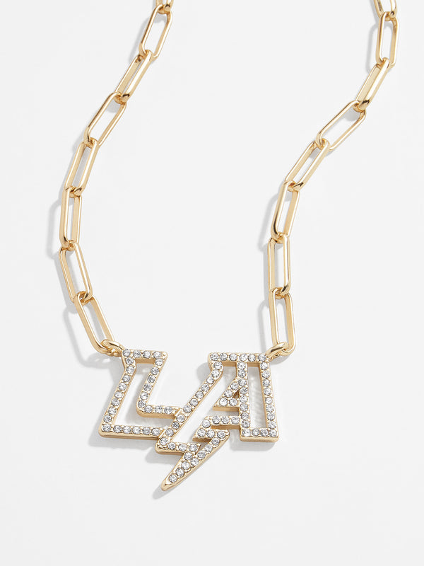 Los Angeles Chargers NFL Gold Chain Necklace - Los Angeles Chargers