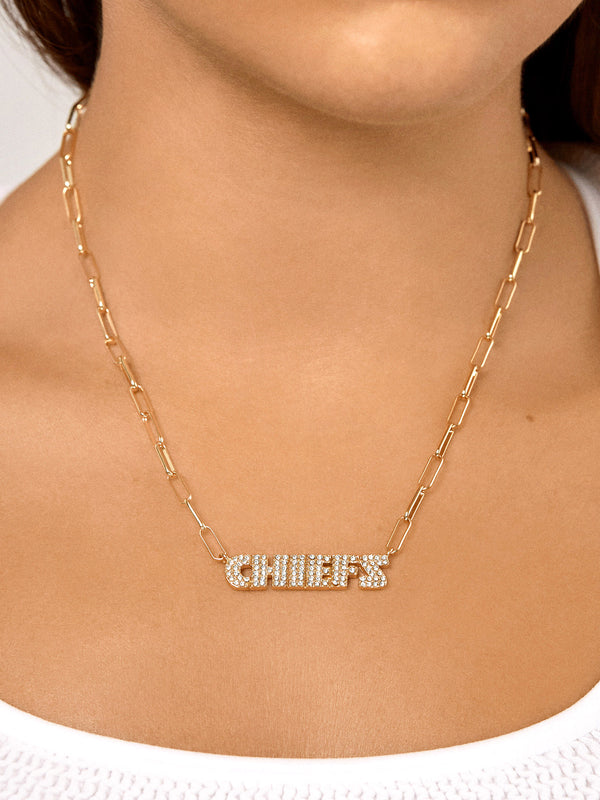 Kansas City Chiefs NFL Gold Chain Necklace - Kansas City Chiefs