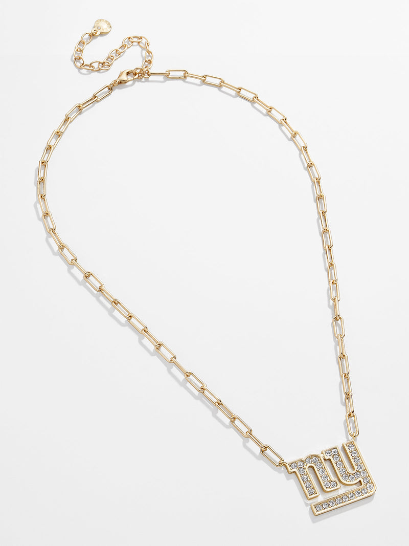 BaubleBar New York Giants NFL Gold Chain Necklace - New York Giants - 
    NFL necklace
  
