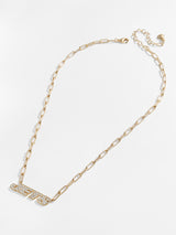 BaubleBar New York Jets NFL Gold Chain Necklace - New York Jets - Get Gifting: Enjoy 20% Off​