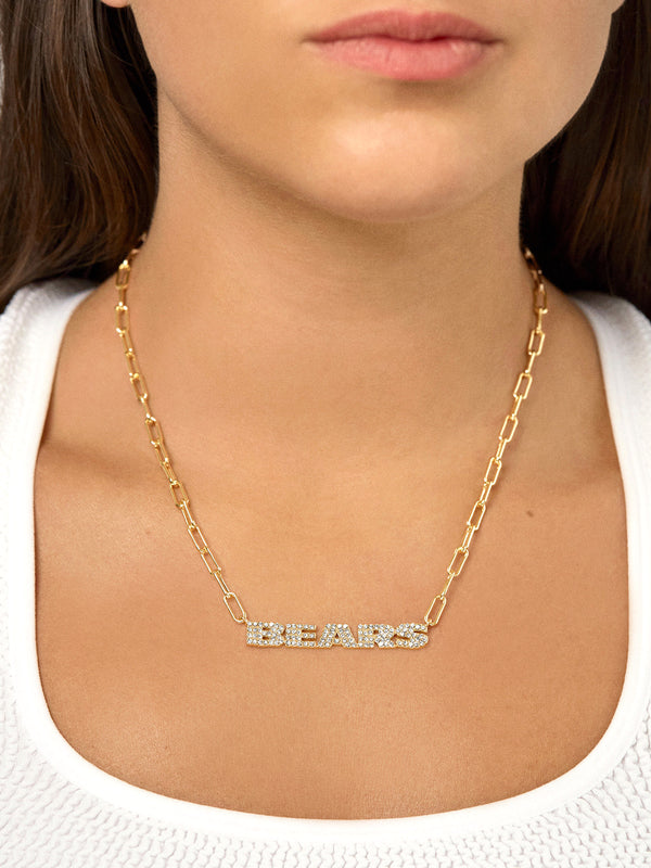 Chicago Bears NFL Gold Chain Necklace - Chicago Bears