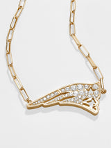 BaubleBar New England Patriots NFL Gold Chain Necklace - New England Patriots - Get Gifting: Enjoy 20% Off​