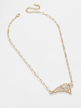 BaubleBar New England Patriots NFL Gold Chain Necklace - New England Patriots - Get Gifting: Enjoy 20% Off​