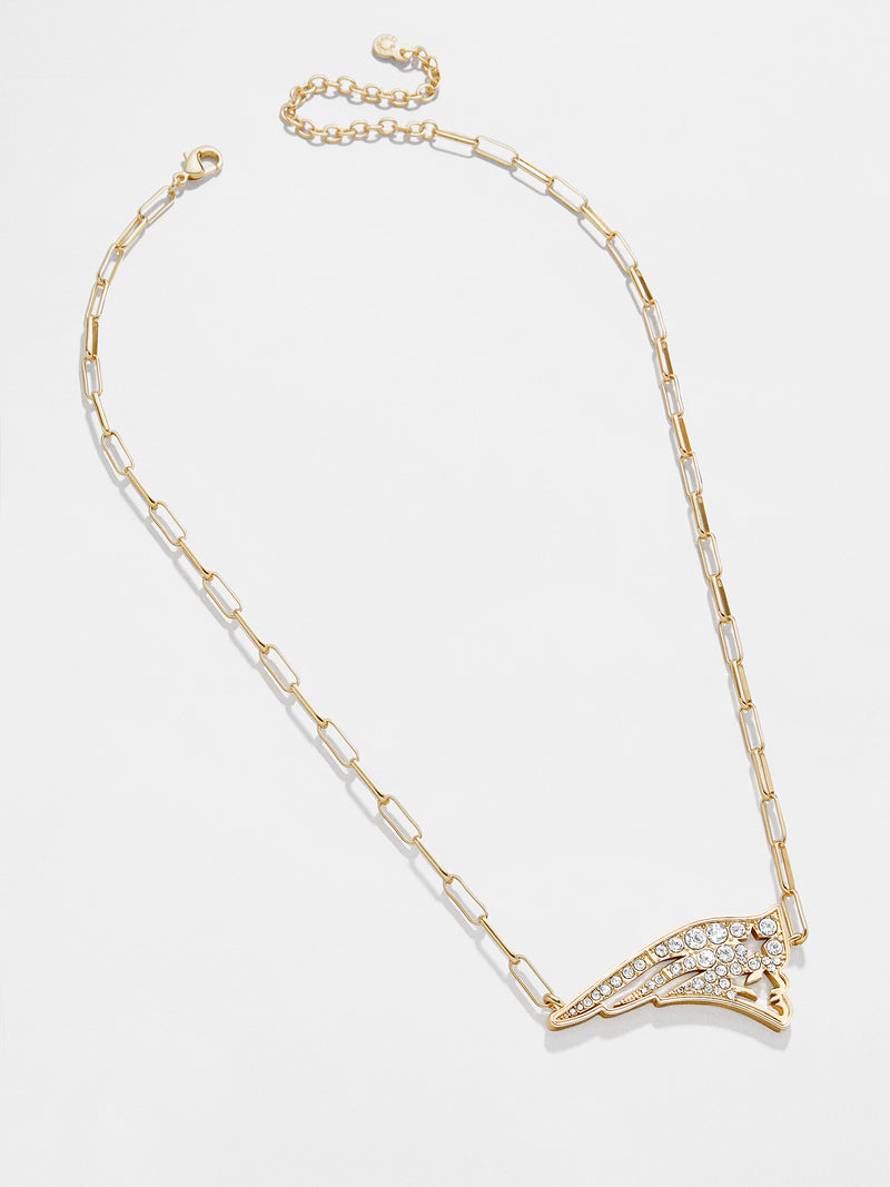 BaubleBar New England Patriots NFL Gold Chain Necklace - New England Patriots - Get Gifting: Enjoy 20% Off​