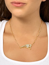 BaubleBar New England Patriots NFL Gold Chain Necklace - New England Patriots - Get Gifting: Enjoy 20% Off​