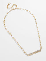 BaubleBar Washington Football Team Gold Chain Necklace - Gold - Get Gifting: Enjoy 20% Off​