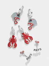 BaubleBar New England Patriots NFL Earring Set - New England Patriots - 
    NFL earring set
  
