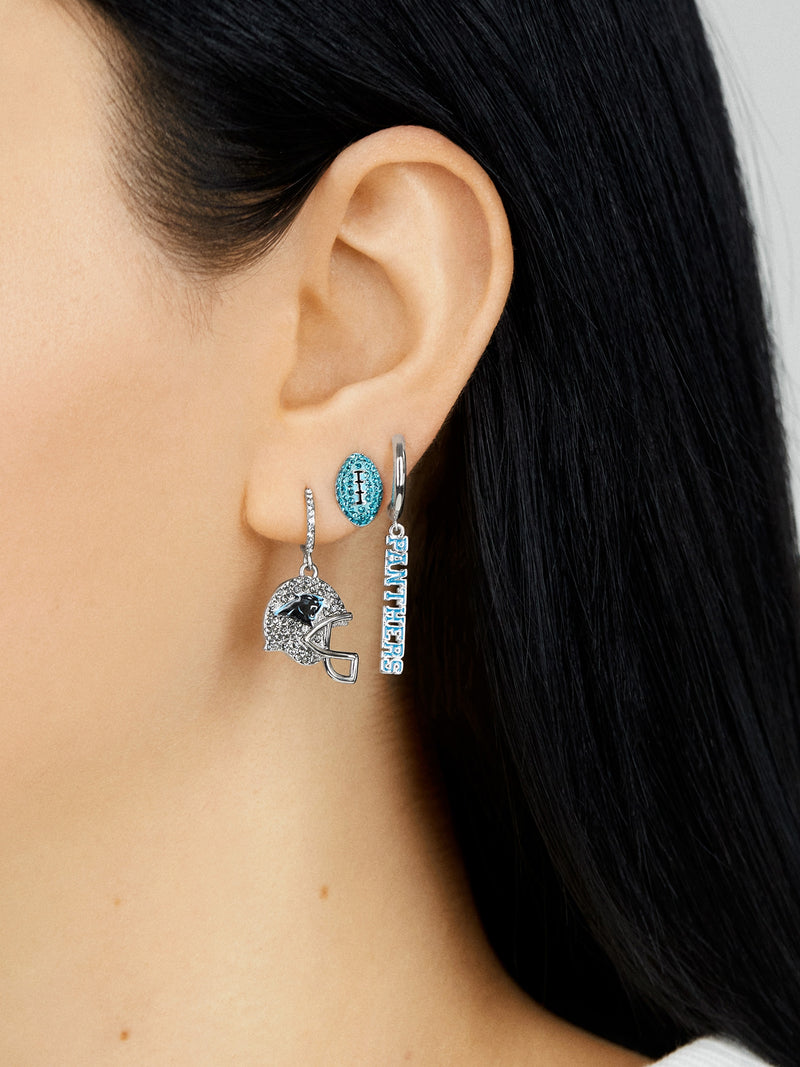 BaubleBar Carolina Panthers NFL Earring Set - Carolina Panthers - 
    NFL earring set
  
