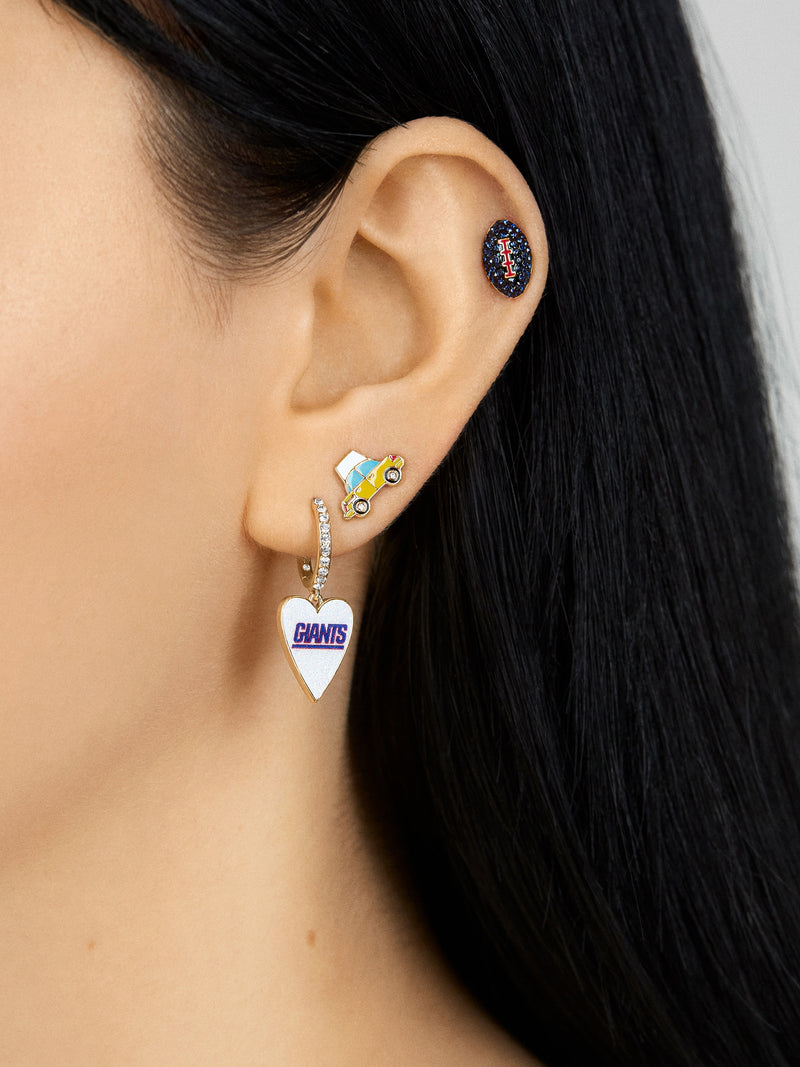BaubleBar New York Giants NFL Earring Set - New York Giants - NFL huggie earrings & studs