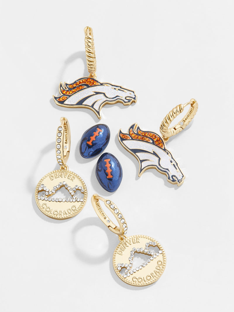 BaubleBar Denver Broncos NFL Earring Set - Denver Broncos - Get Gifting: Enjoy 20% Off​