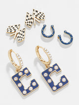 BaubleBar Indianapolis Colts NFL Earring Set - Indianapolis Colts - Cyber Monday Ends Tonight: Enjoy 30% Off​