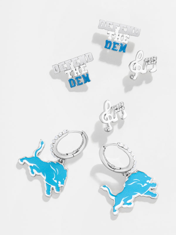 Detroit Lions NFL Earring Set - Detroit Lions