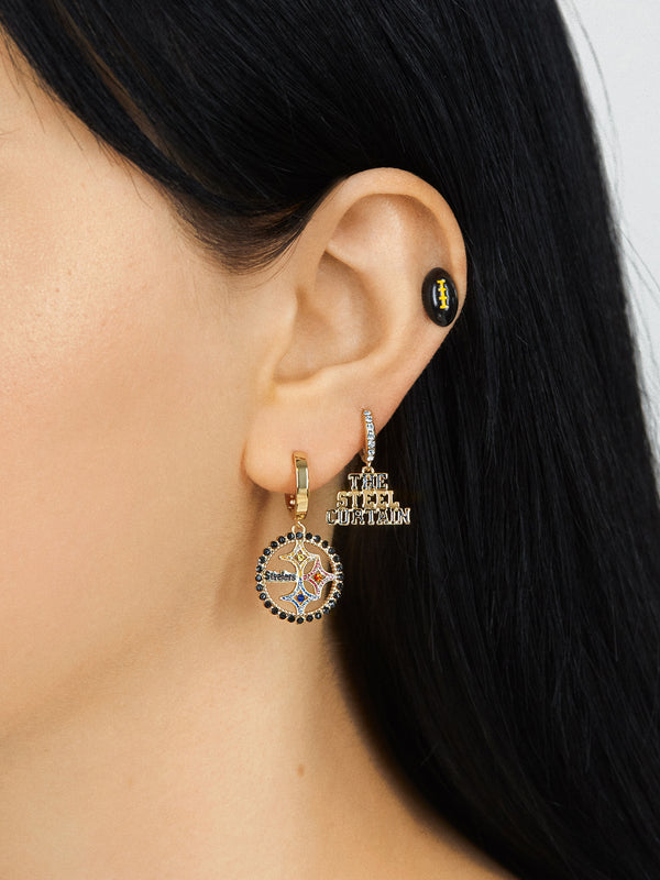 Pittsburgh Steelers NFL Earring Set - Pittsburgh Steelers
