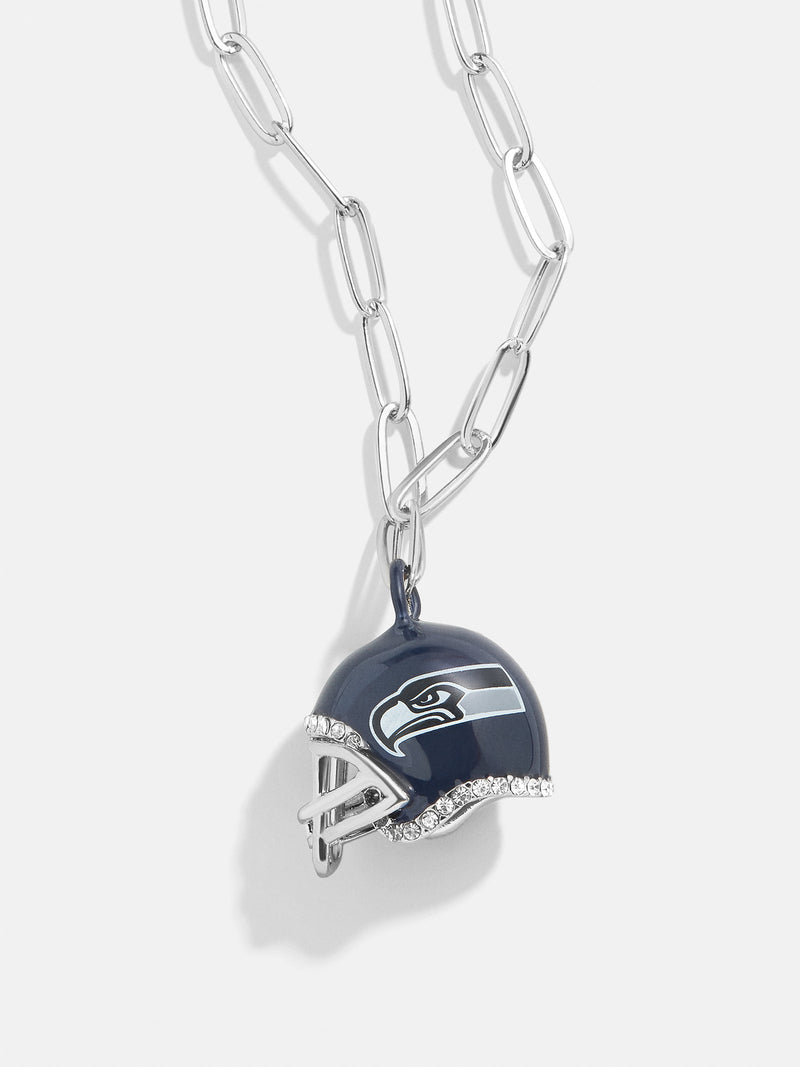 BaubleBar NFL Helmet Charm Necklace - Seattle Seahawks - NFL pendant necklace