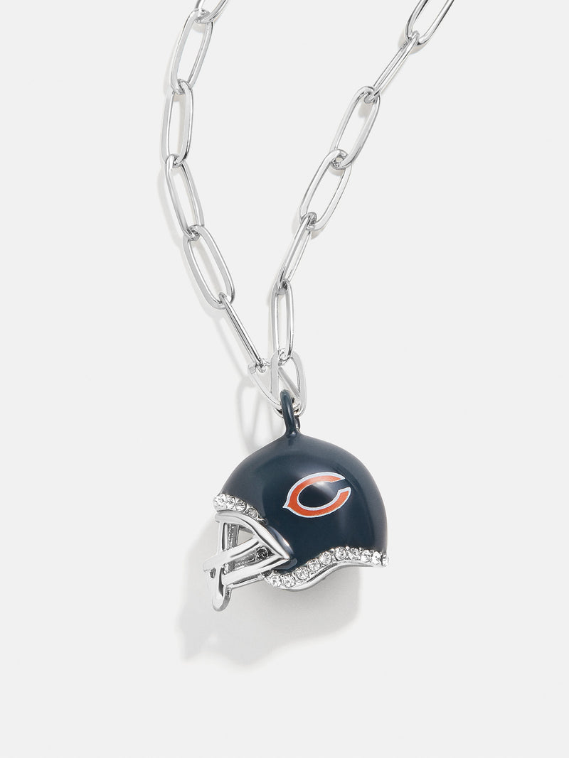 BaubleBar NFL Helmet Charm Necklace - Chicago Bears - NFL pendant necklace
